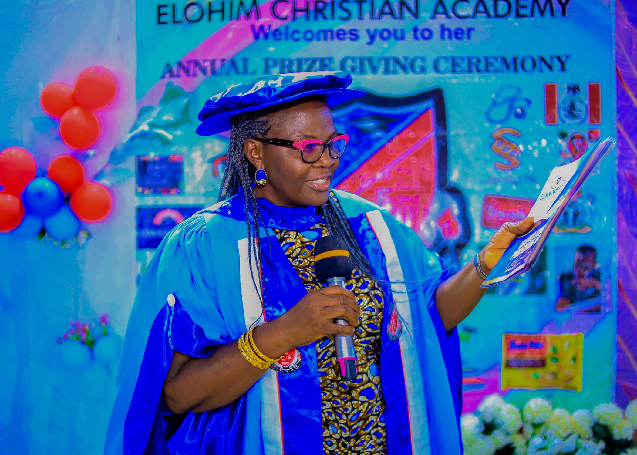 Rev. (Mrs.) Queen O. Asemota - Proprietress